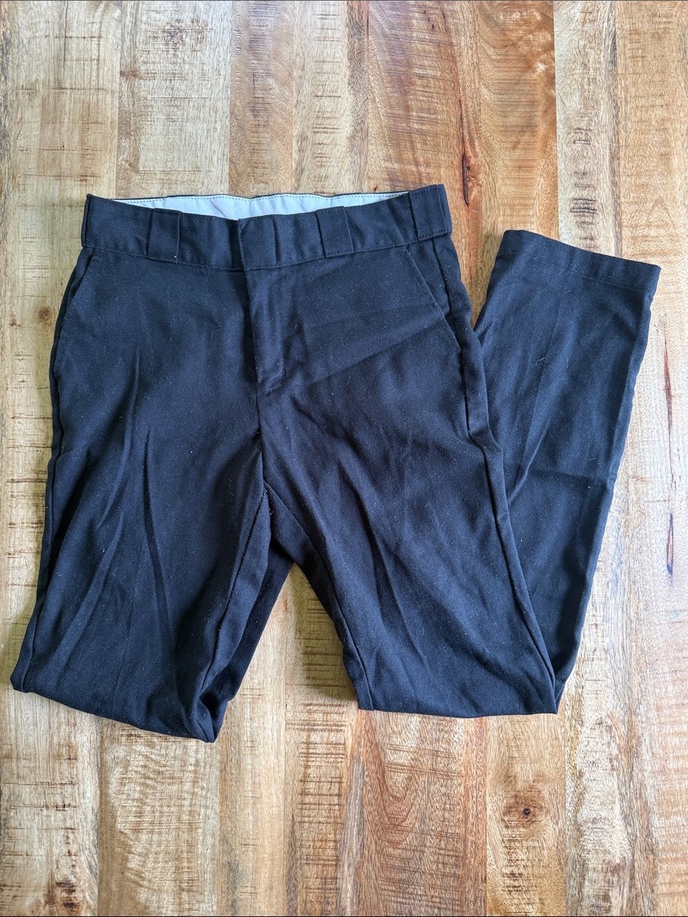 Dickies workwear black chinos skater women’s 4